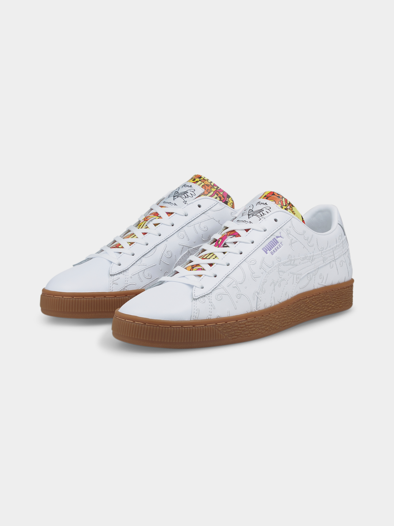 Кроссовки PUMA Basket Romero Britto модель 381095 Кроссовки PUMA Basket Romero Britto модель 381095 Фото