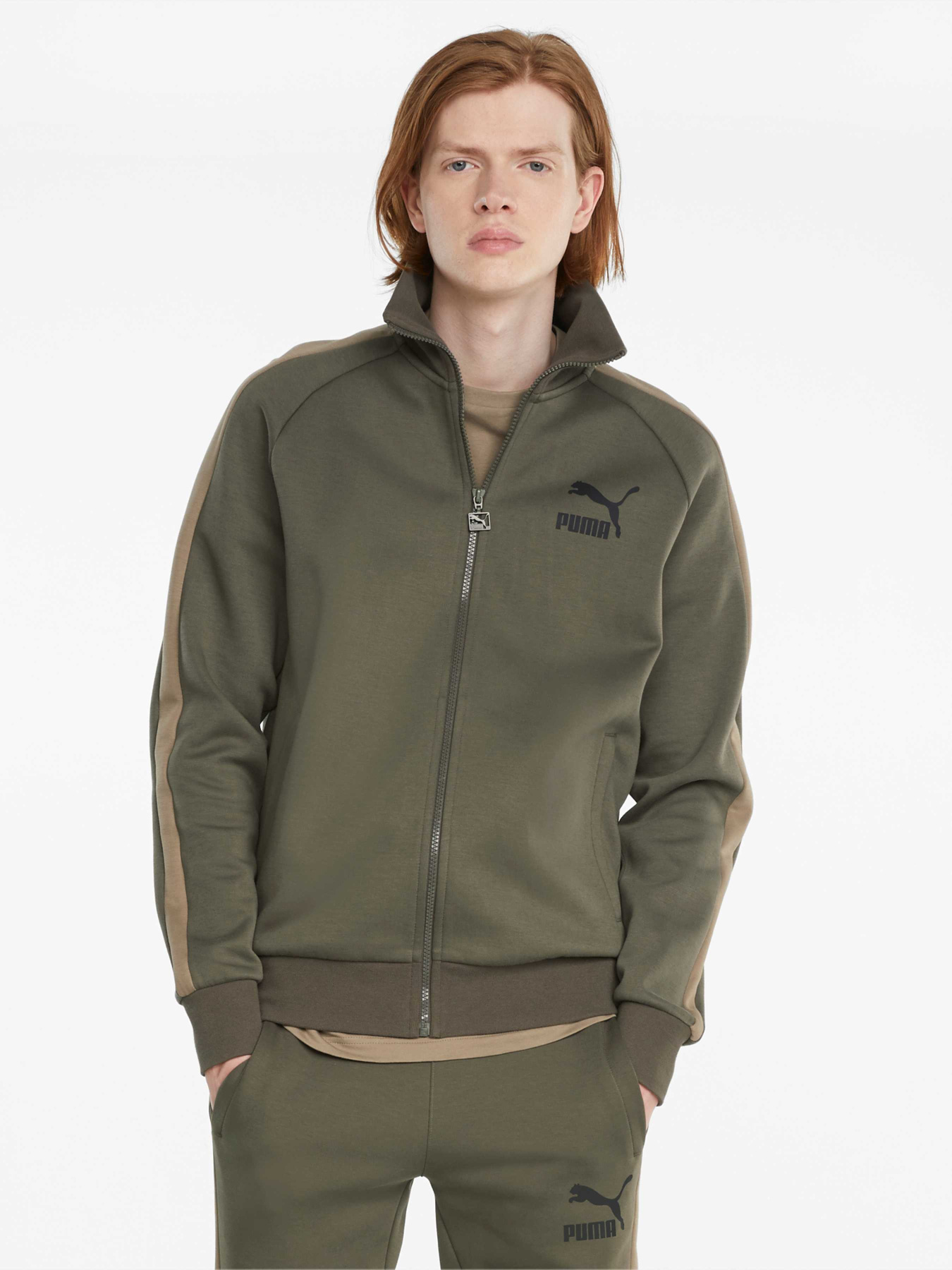 Худи и свитшоты PUMA Iconic T7 Track Jkt Dk модель 530745 Фото