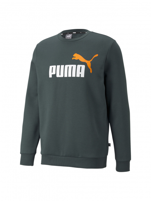 Худи и свитшоты PUMA Ess+ 2 Col Big Logo Crew модель 586762 Фото
