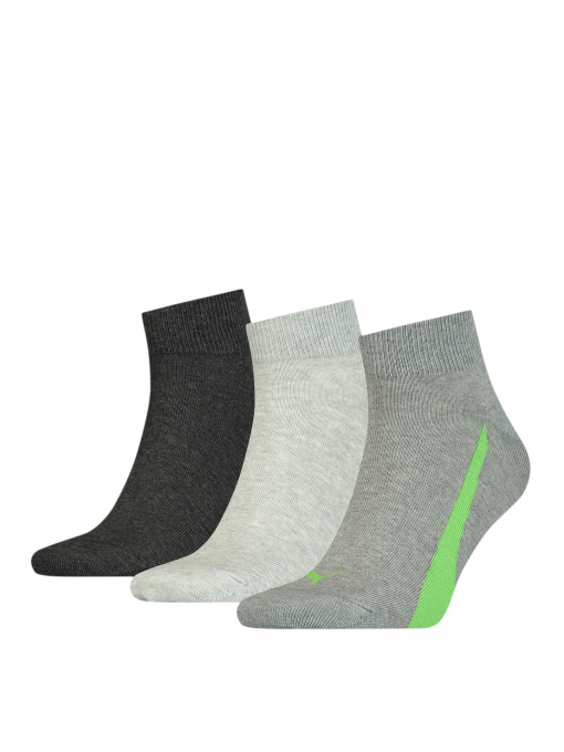 Носки и гольфы PUMA Unisex Lifestyle Quarter 3P модель 907952 Фото