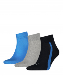 Шкарпетки та гольфи PUMA Unisex Lifestyle Quarter 3P модель 907952 Фото