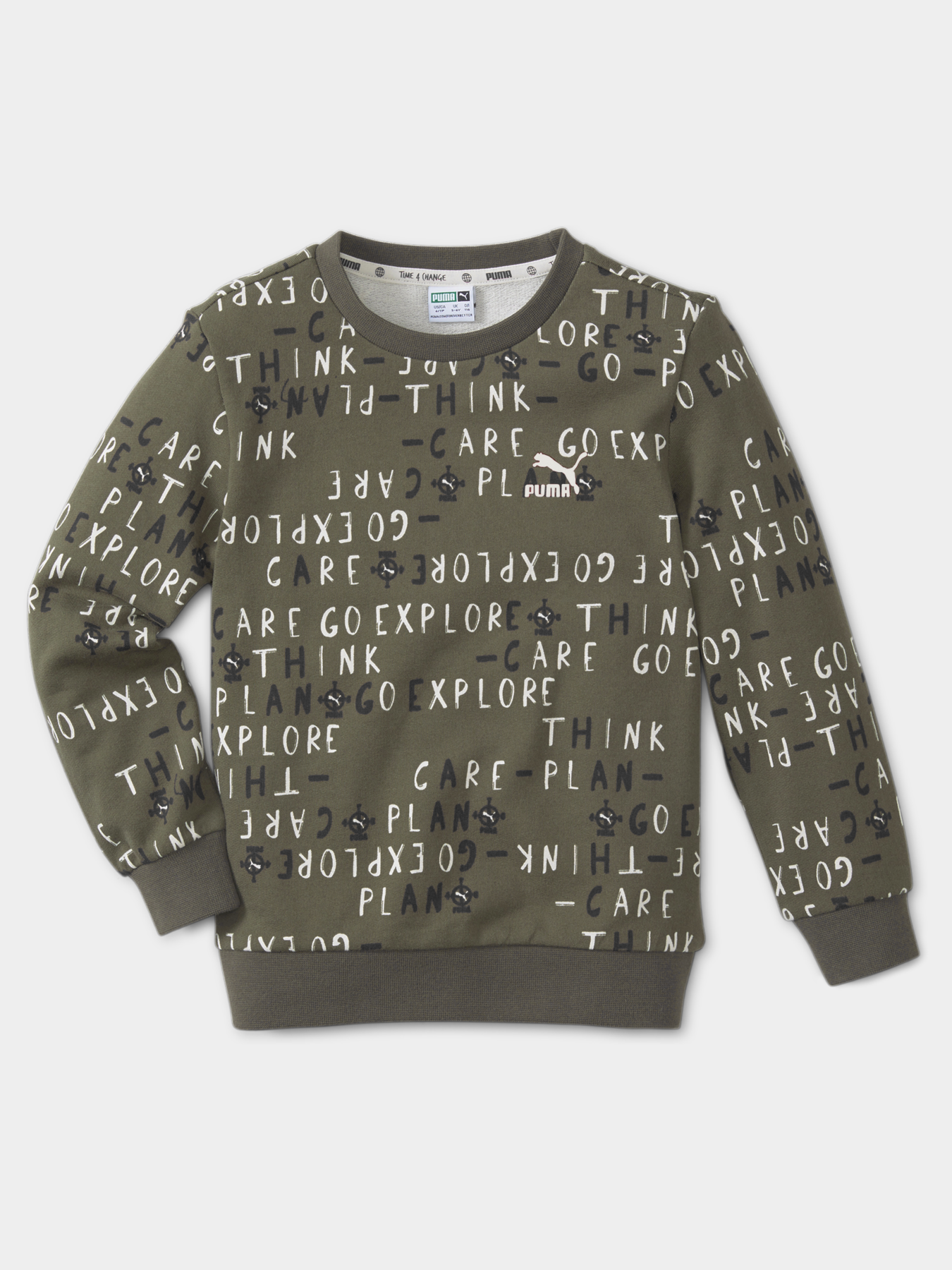 Худи и свитшоты PUMA T4c Crew модель 589297 Фото