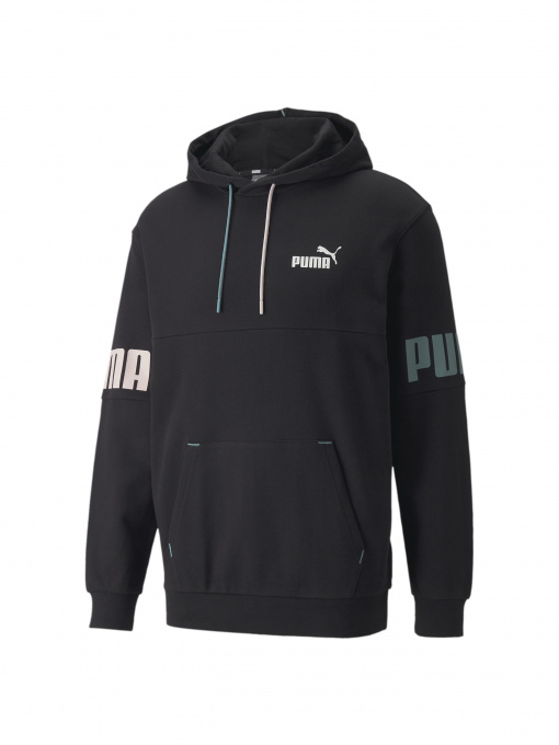 Худи и свитшоты PUMA Power Colorblock Hoodie модель 848009 Фото
