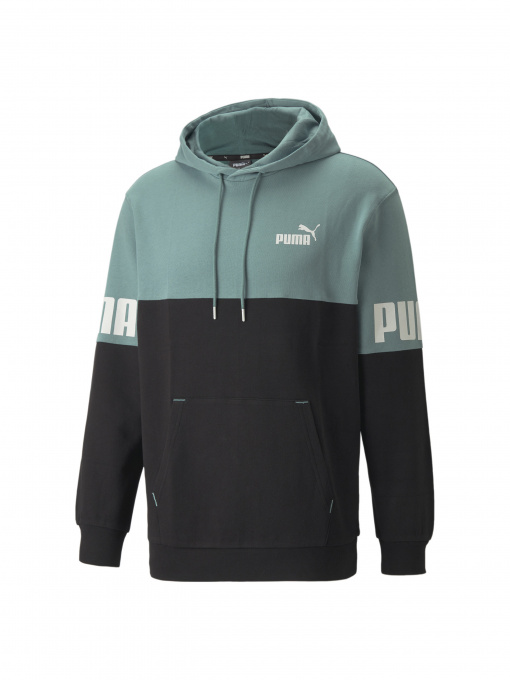 Худи и свитшоты PUMA Power Colorblock Hoodie модель 848009 Фото