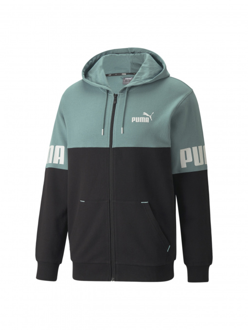 Худи и свитшоты PUMA Power Full-zip Hoodie модель 847390 Фото