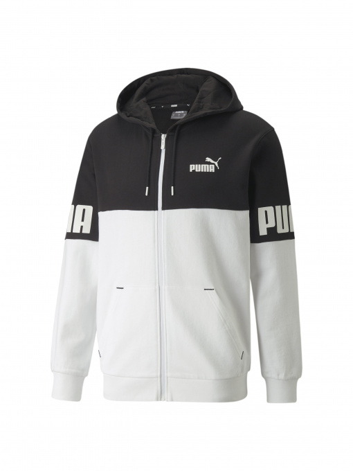 Худи и свитшоты PUMA Power Full-zip Hoodie модель 847390 Фото