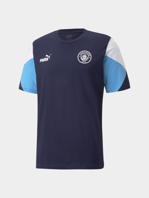 Футболки і поло PUMA Mcfc Ftblculture Tee модель 764525 Фото
