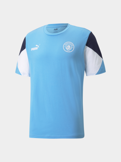 Футболки и поло PUMA Mcfc Ftblculture Tee модель 764525 Фото
