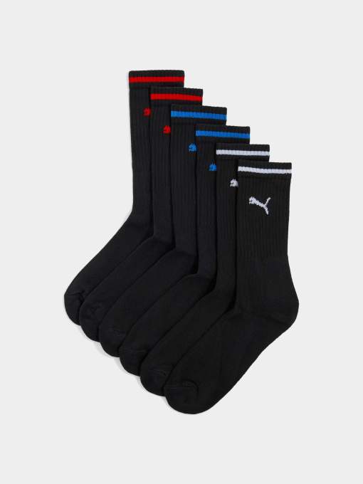 Носки и гольфы PUMA Sport Crew Stripe 3p модель 907941 Фото