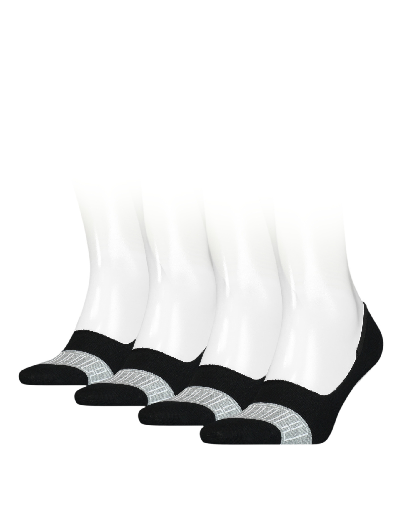 Шкарпетки та гольфи PUMA Unisex Footie 4P Promo модель 935009 Фото