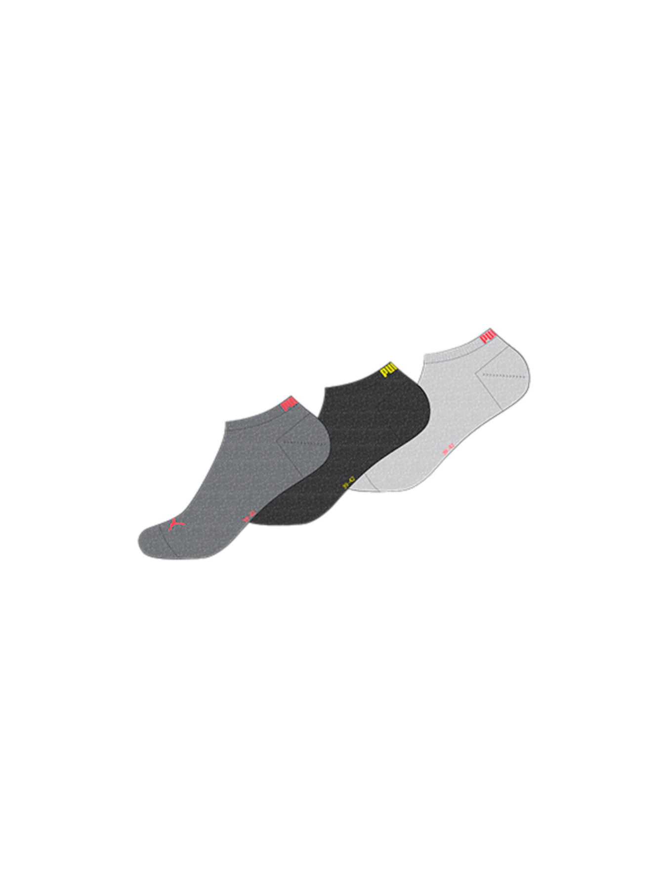Шкарпетки та гольфи PUMA Unisex Sneaker Plain 3P модель 906807 Фото