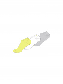 Шкарпетки та гольфи PUMA Unisex Sneaker Plain 3p модель 906807 Фото