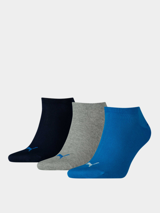 Носки и гольфы PUMA Unisex Sneaker Plain 3p модель 906807 Фото