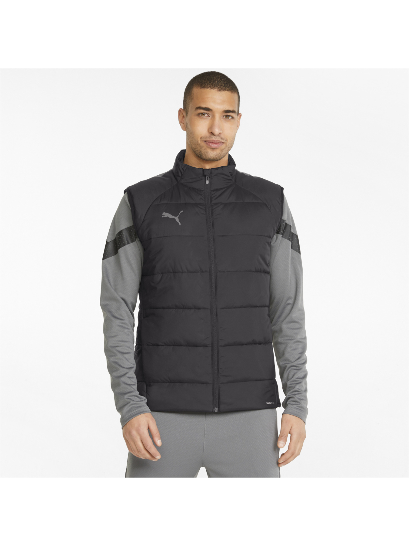 Куртки и дубленки PUMA Teamliga Vest Jacket модель 657968 Фото