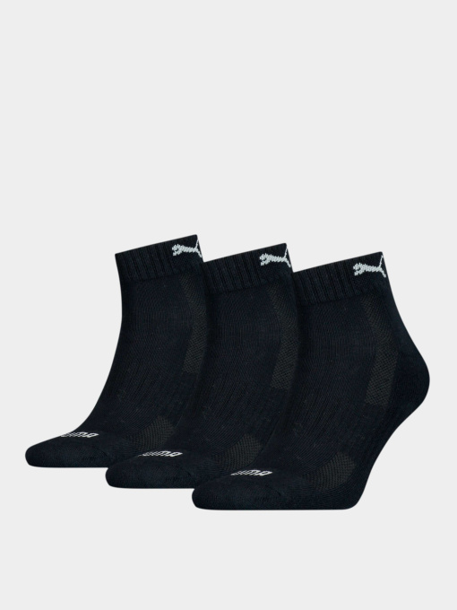 Носки и гольфы PUMA Cushioned Quarter 3p Un модель 907943 Фото