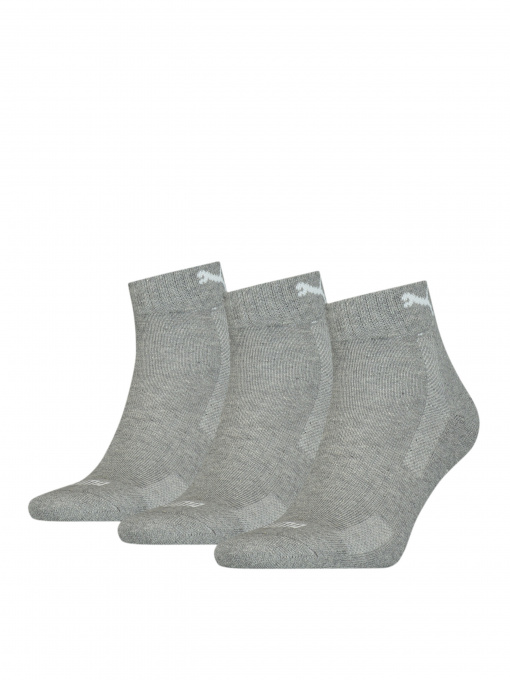 Носки и гольфы PUMA Cushioned Quarter 3p Un модель 907943 Фото