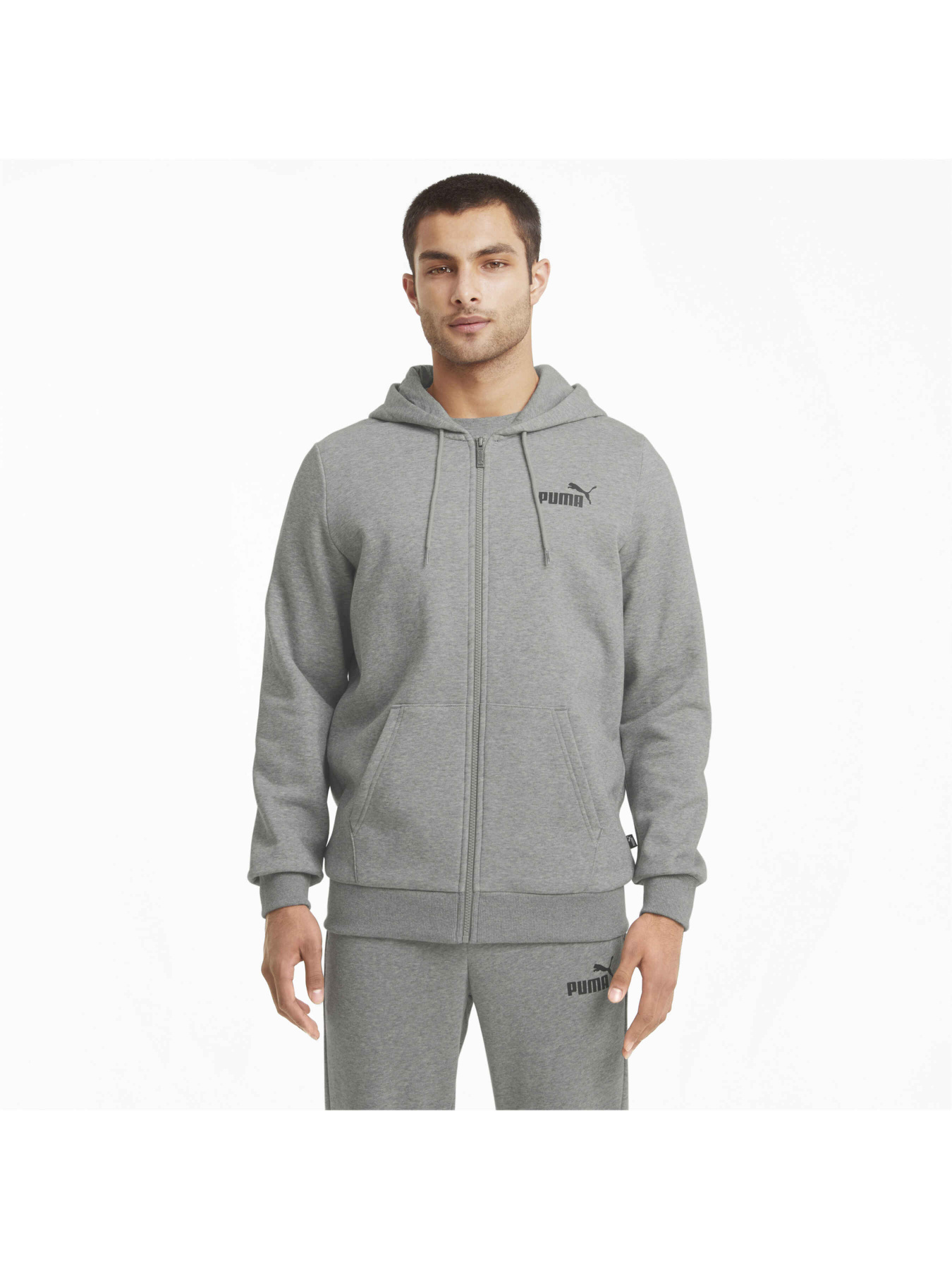 Худи и свитшоты PUMA Ess Small Logo Fz Hoodie модель 586702 Фото