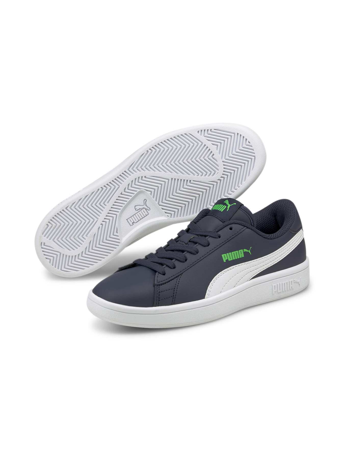 Кеди PUMA Smash v2 L Jr модель 365170 Кеди PUMA Smash v2 L Jr модель 365170 Фото