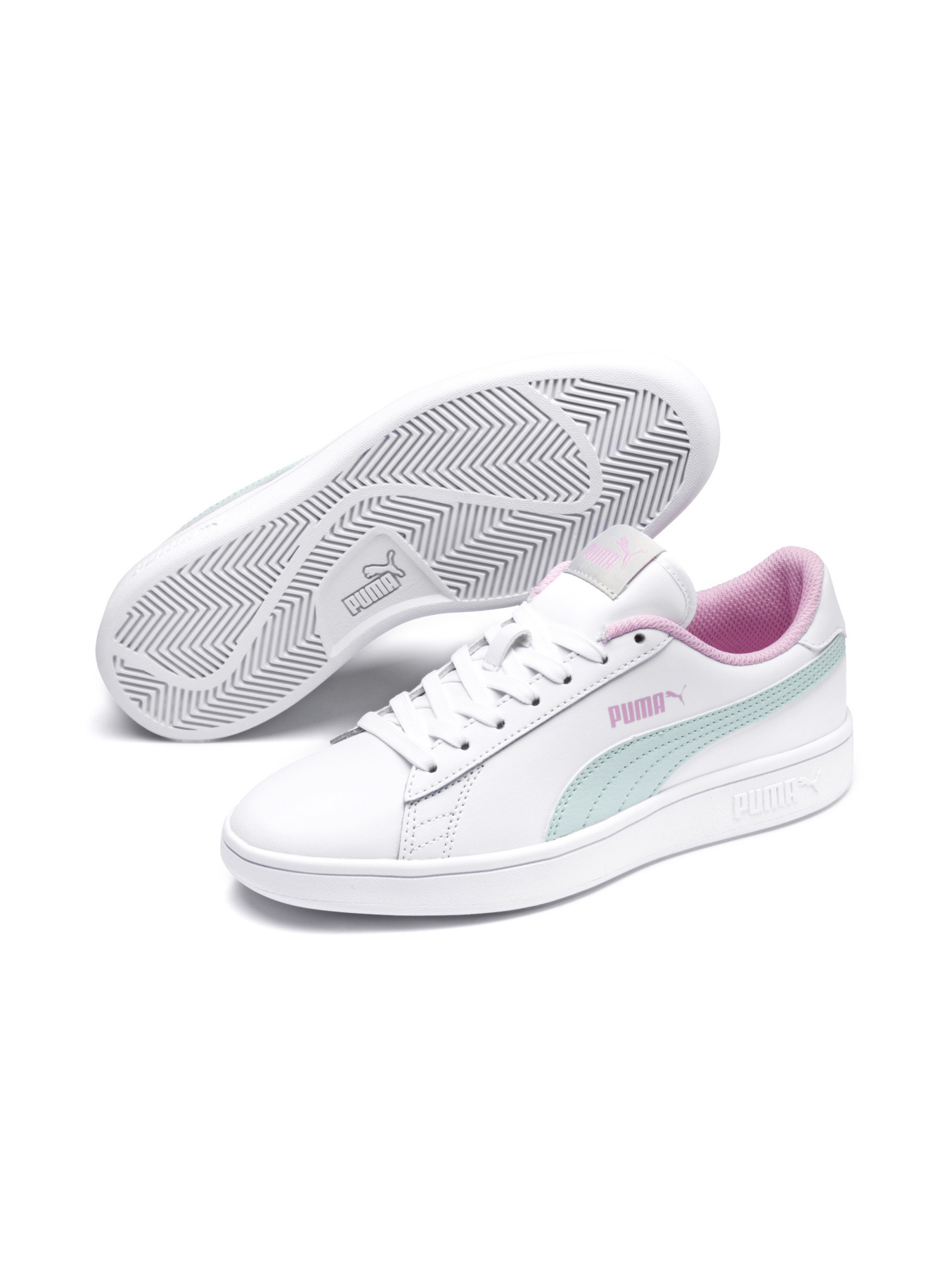 Кеды PUMA Smash v2 L Jr модель 365170 Фото