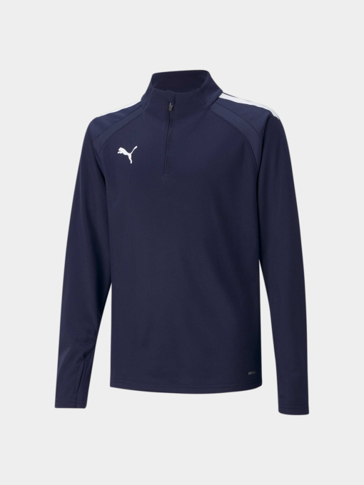Худи и свитшоты PUMA Teamliga 1/4 Zip Top Jr модель 657237 Фото