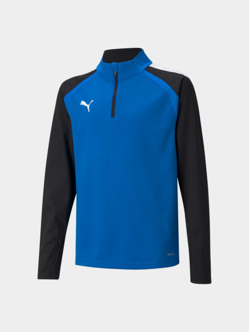 Худи и свитшоты PUMA Teamliga 1/4 Zip Top Jr модель 657237 Фото