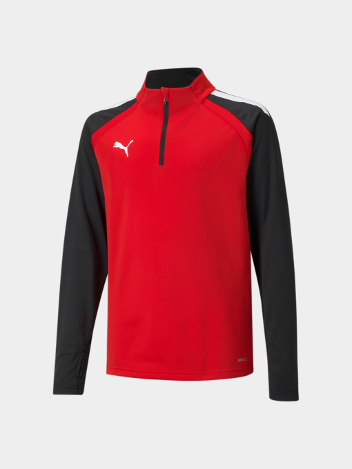 Худи и свитшоты PUMA Teamliga 1/4 Zip Top Jr модель 657237 Фото