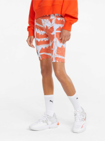 Шорты PUMA Give Buckets Biker Short Aop модель 534349 Фото