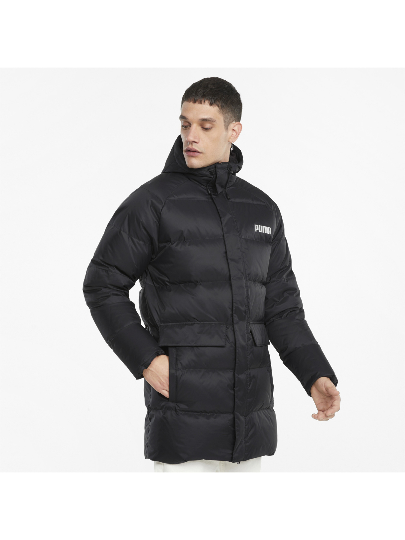 Куртки и дубленки PUMA Solid Down Coat модель 587720 Фото
