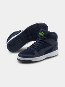 Кроссовки PUMA Rebound Layup Fur Sd Jr модель 370497 Фото