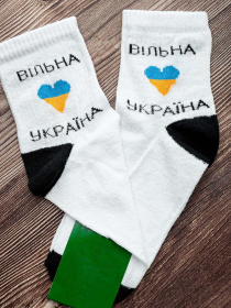 Шкарпетки та гольфи ISSA Plus модель GNS-64_white Фото