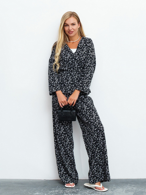 Костюмы ISSA Plus модель 13453_black Фото