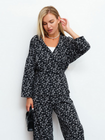 Костюмы ISSA Plus модель 13453_black Фото