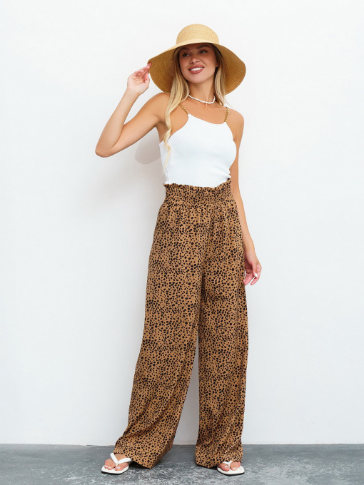 Штани ISSA Plus модель 13456_brown Фото