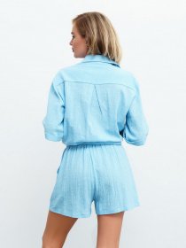 Костюмы ISSA Plus модель 13458_blue Фото