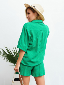 Костюмы ISSA Plus модель 13458_green Фото