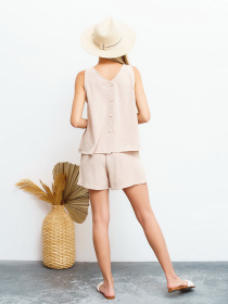 Костюмы ISSA Plus модель 13460_beige Фото