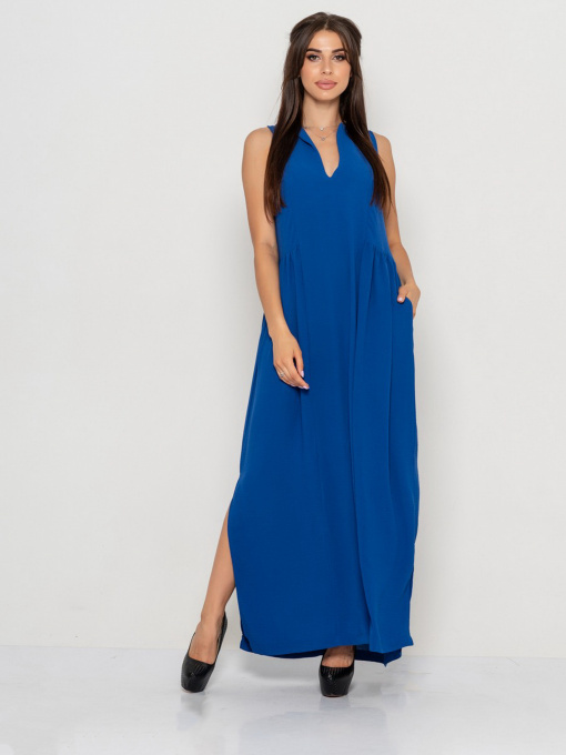 Платья ISSA Plus модель 10630_blue Фото
