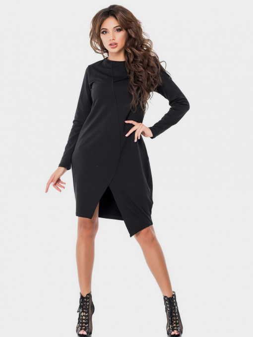 Платья ISSA Plus модель 9642_black Фото