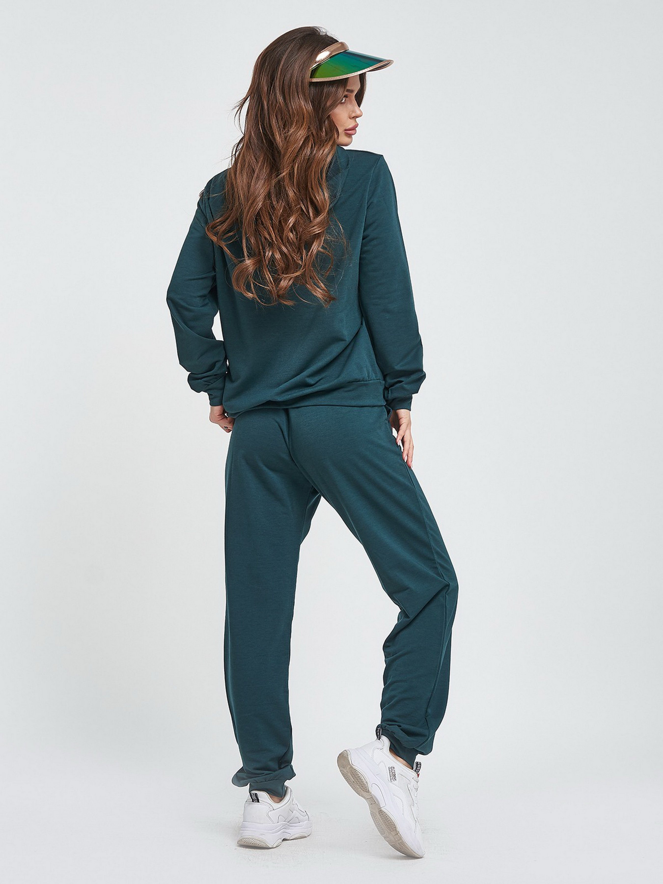 Костюми ISSA Plus модель 11440_зеленый Костюми ISSA Plus модель 11440_зеленый Фото