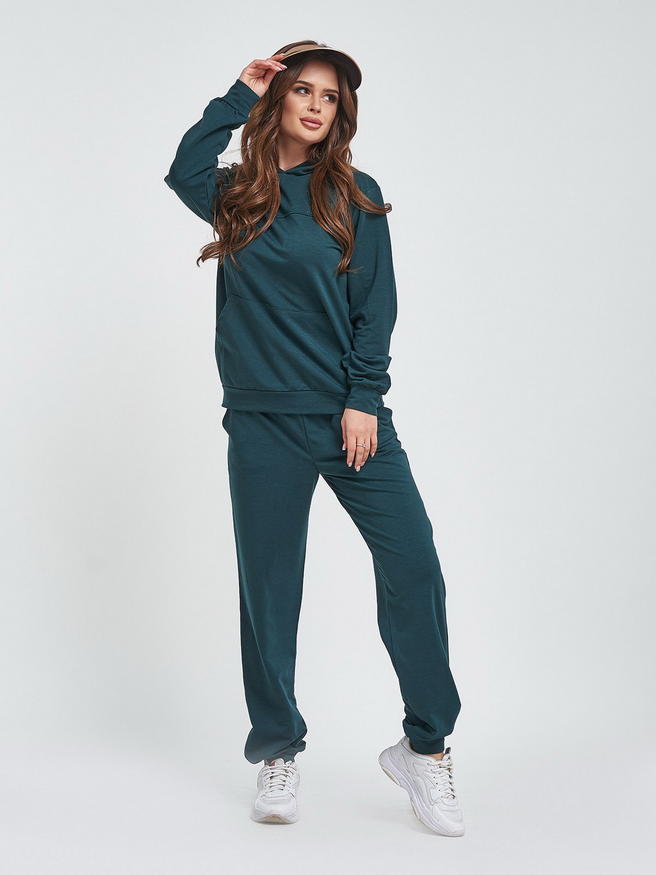 Костюми ISSA Plus модель 11440_зеленый Костюми ISSA Plus модель 11440_зеленый Фото