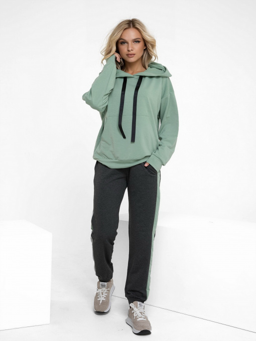 Костюмы ISSA Plus модель 12217_greymint Фото