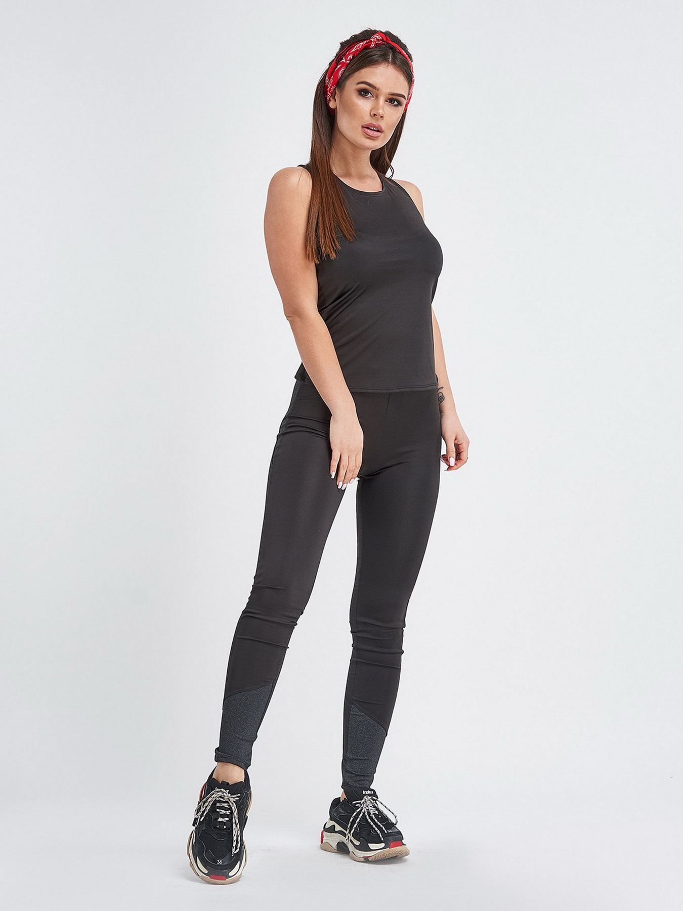 Костюми ISSA Plus модель 1610_blackgrey Фото