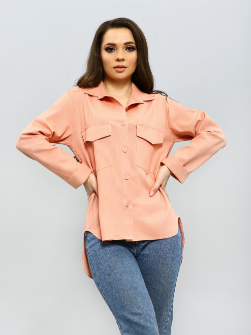 Сорочки ISSA Plus модель 11578_pink Фото