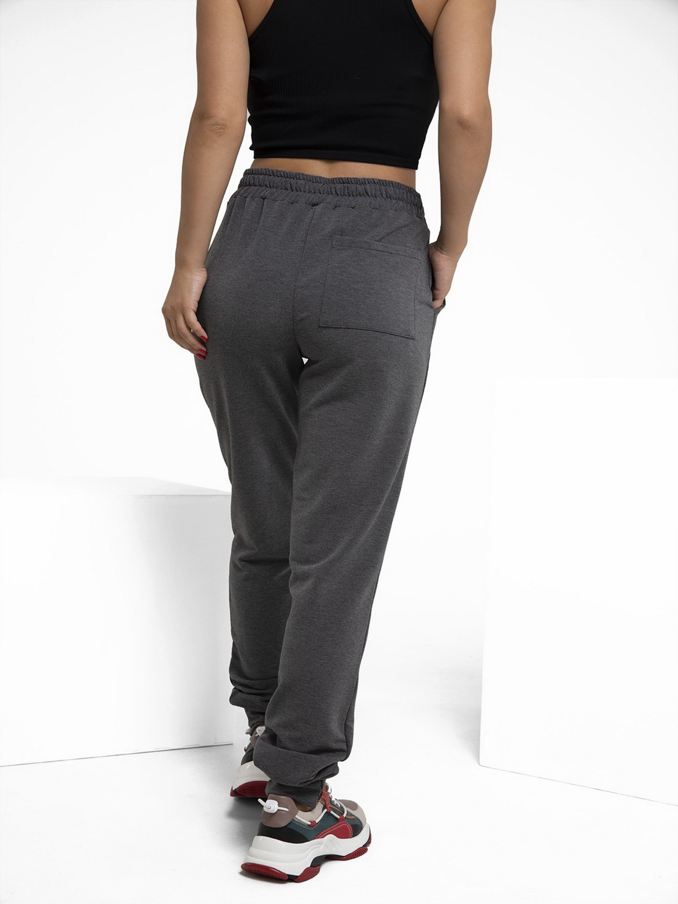 Штани ISSA Plus модель 12247_darkgray Фото