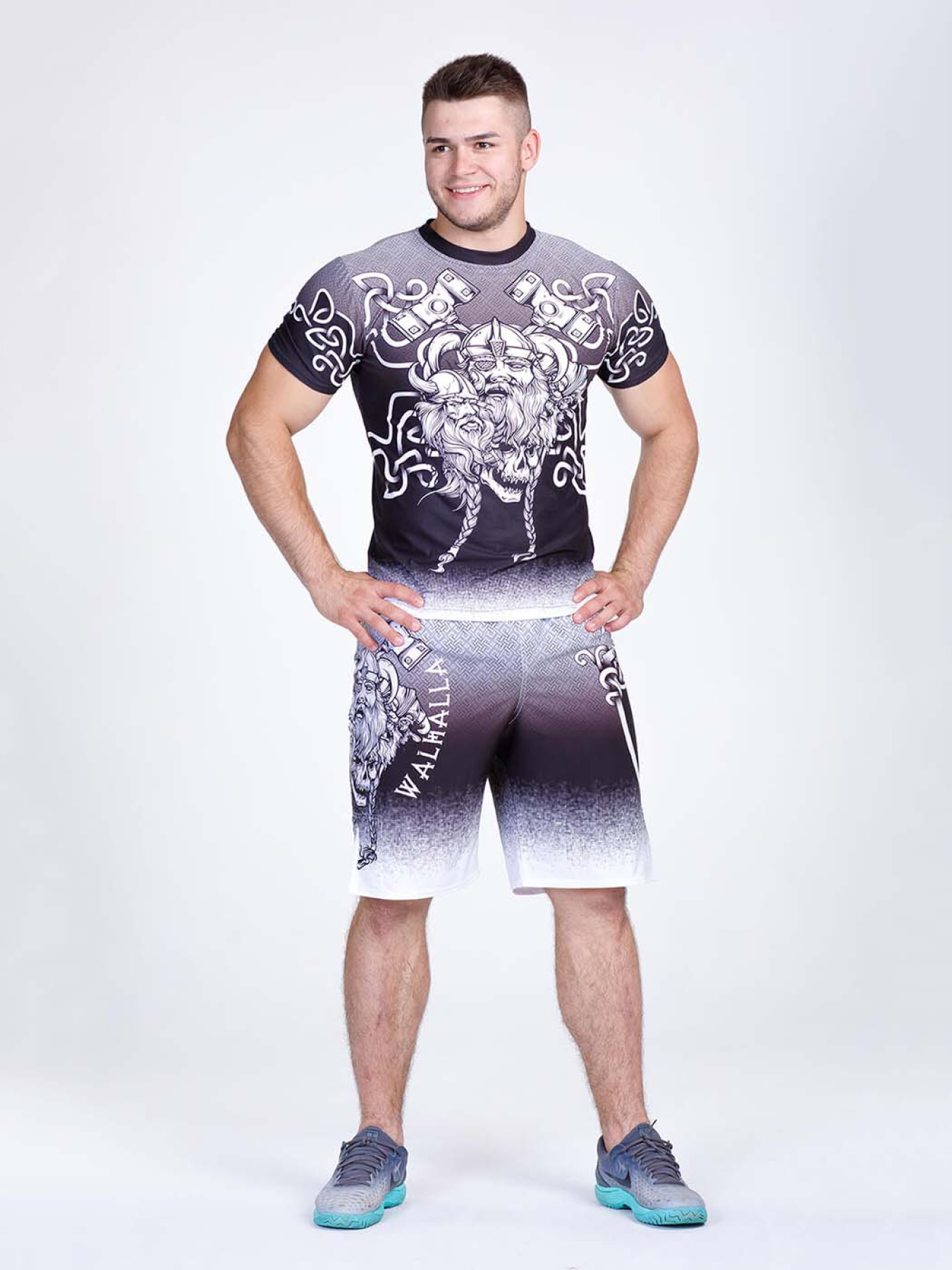 Шорти Berserk Sport модель RightChoiceOdinGreySHRT Фото