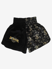 Шорты Berserk Sport модель MuayThaiFighterBlackSHRT Фото