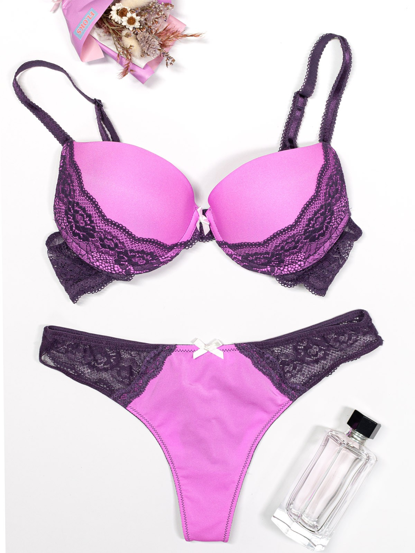 Нижнее белье ISSA Plus модель BL2-461_lilac Фото