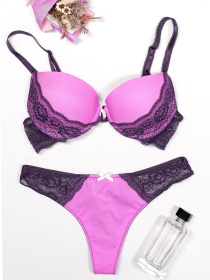 Нижнее белье ISSA Plus модель BL2-461_lilac Фото