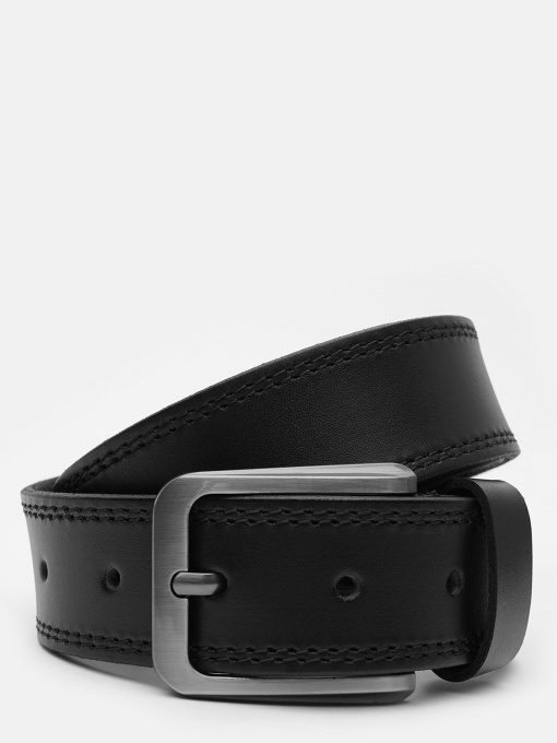 Ремені Borsa Leather модель V1FX29-black Фото