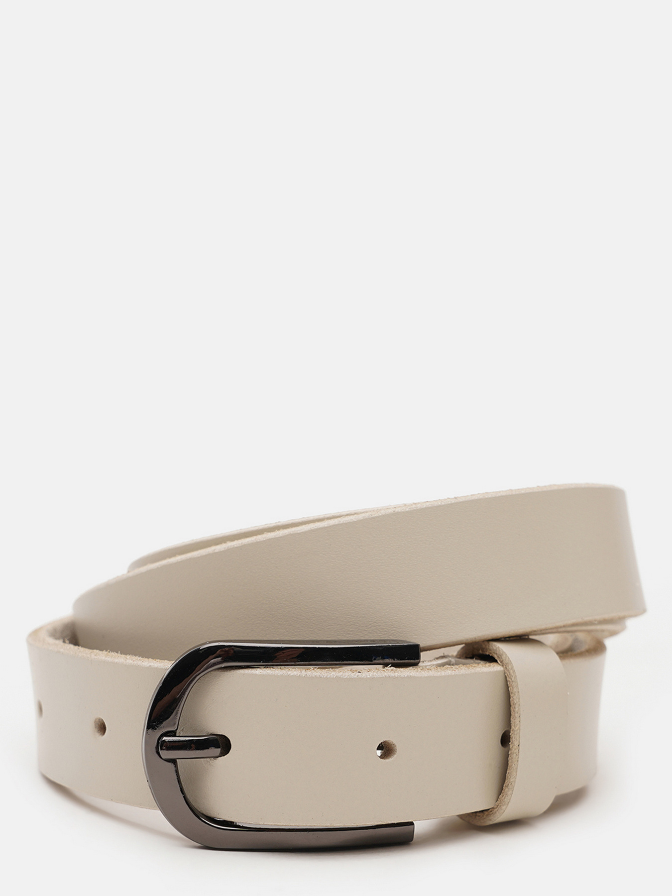 Ремені Borsa Leather модель V1FX31-beige Фото